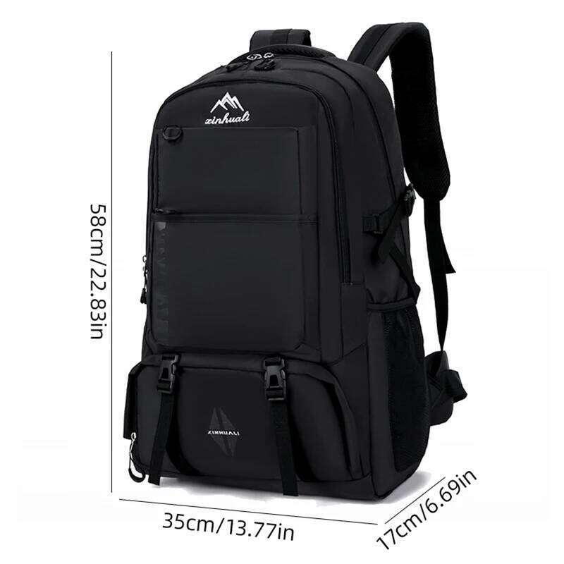 60L Backpacks Men Business Laptop Pack Large Capacity 15.6 Inch Computer Travel Commuting Daypack College Student Bag