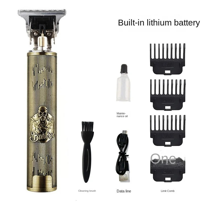 T9 Electric Hair Clipper Carving Shaver Electric Hair Cutting Machine Professional Hair Barber Trimmer For Men Clipper Shaver 250612