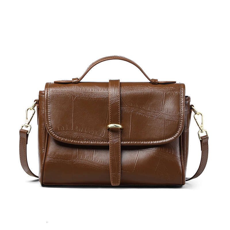 New Women S Niche Design Crossbody Handbag Genuine Leather Fashion Summer Shoulder Messenger Bag