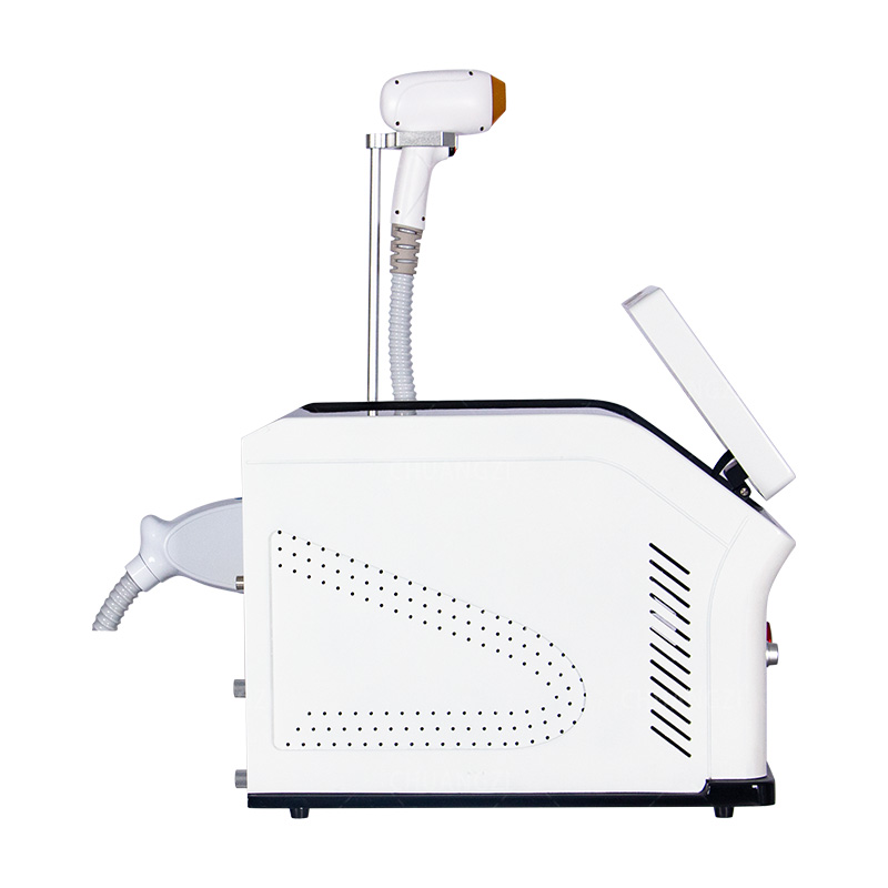 Intelligent Painless Ice Titanium Upgrade Laser Hair Removal Device 755 808 1064nm Diode Laser Hair Remover Epilation Machine