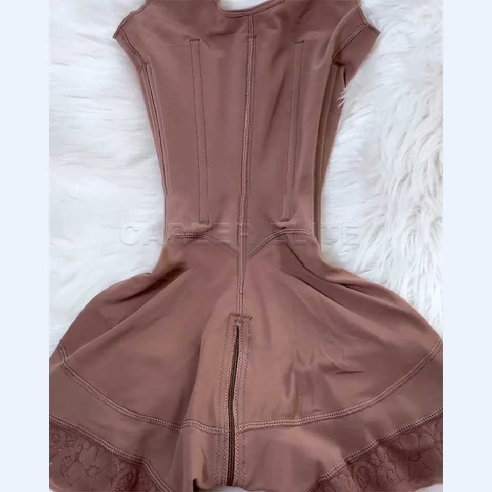 Colombian Shapewear Molding Woman Body Shapers Post Surgery Full Body Hourglass Bodysuits Tummy Control Modeling Sheath XJ250614