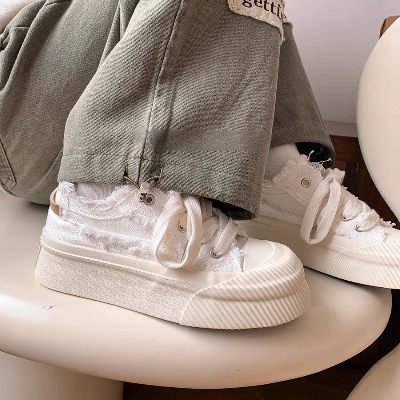 Ddmysports Campus Niche Design Canvas New Spring White Ins Trend Versatile Sneakers Women Casual Shoes Outdoor Shoes