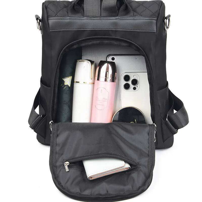 Fashion Anti Theft Travel Large Capacity Girls School High Quality Durable Fabric Women Backpack Sac