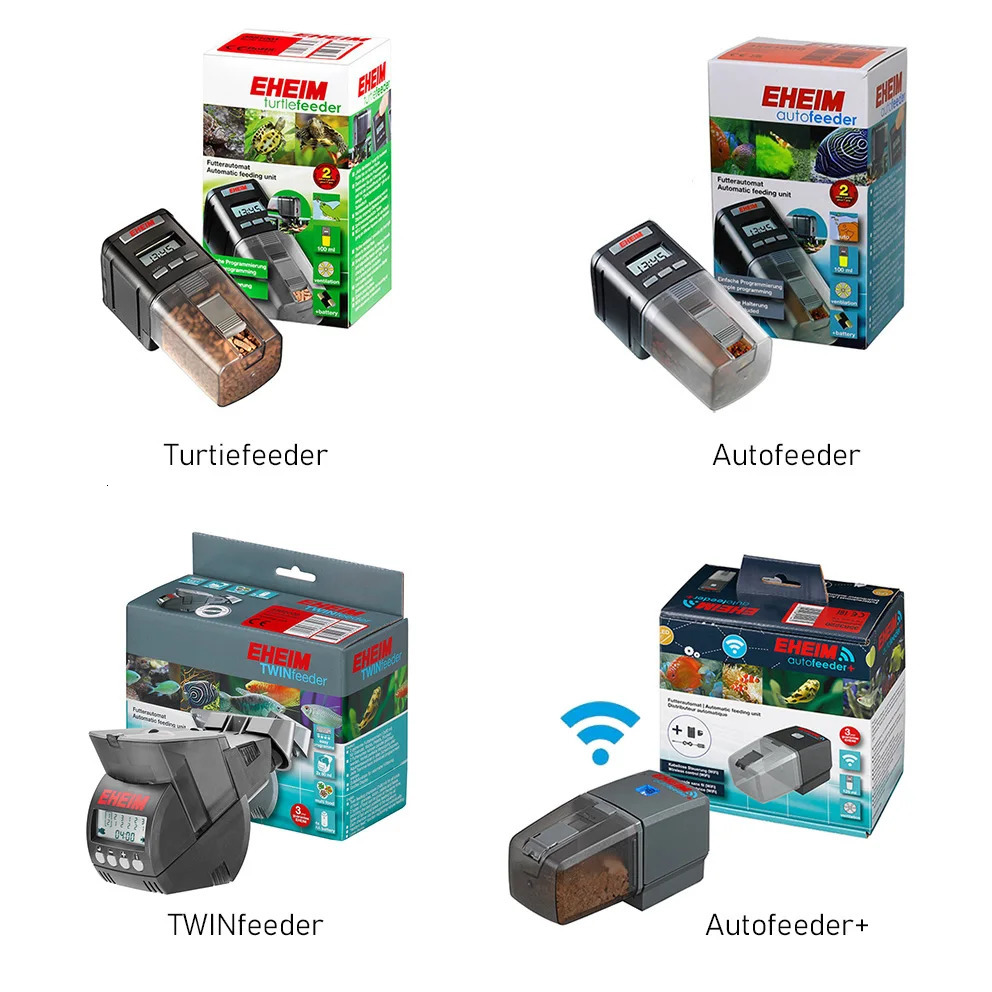 EHEIM Everyday Battery Operated Programmable Timer Automatic Aquarium Tank Fish Feeder Food Dispenser 250613