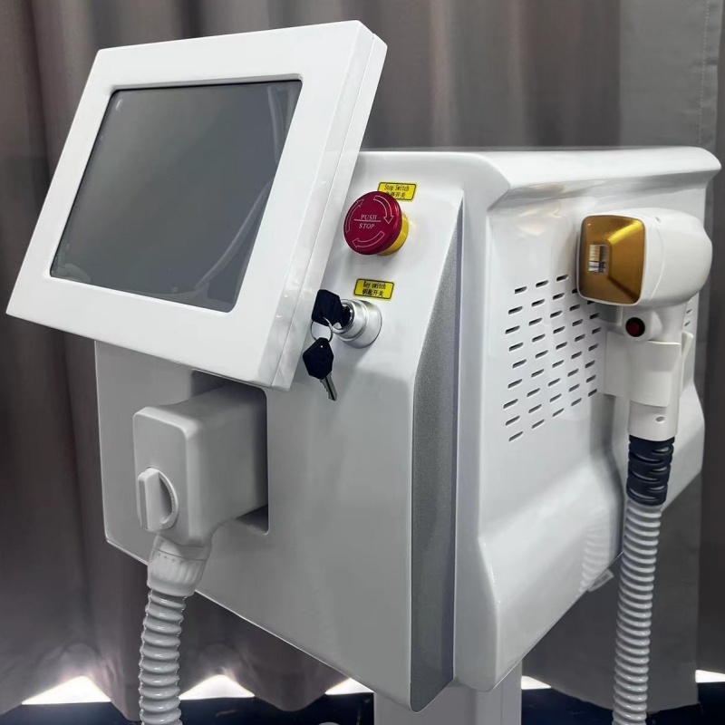 Professional 808nm Diode Laser Hair Removal Machine Three Wavelengths Ice Titanium Permanent Device For Full Body and Face