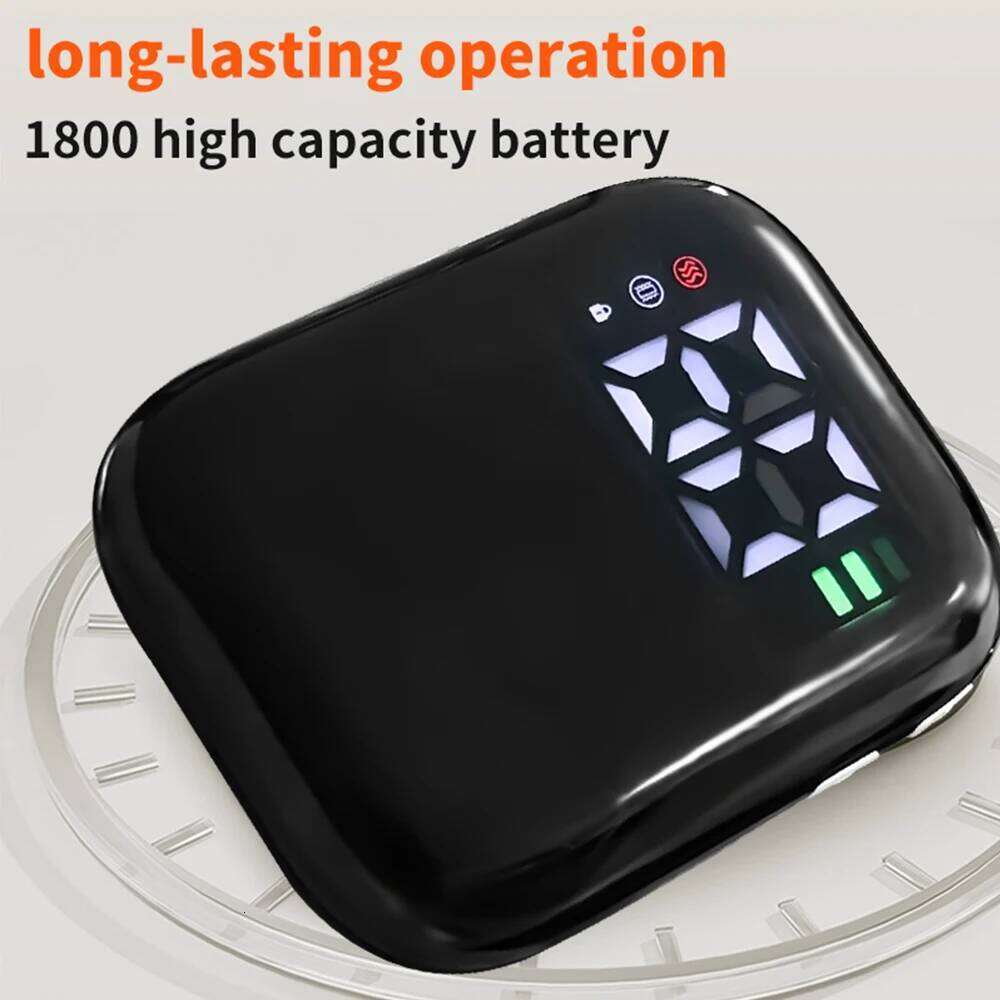 Electric Massager Vibration Hot Compress Lumbar Brace Belt Heating Waist Massage Back Support Relax