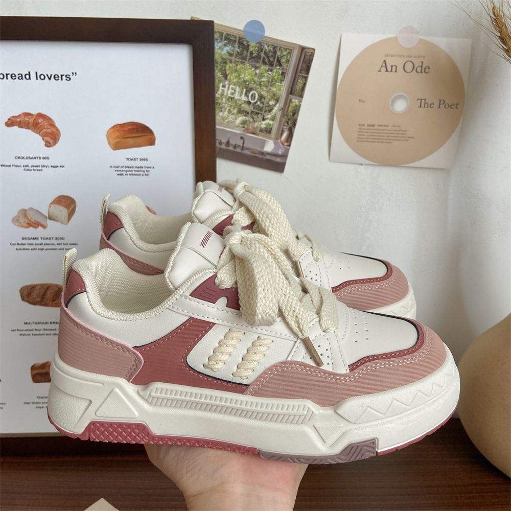 Ddmysports White For Women Trend New Spring And Autumn Versatile Casual Sports Shoes Ins Niche Sneakers Outdoor Shoes