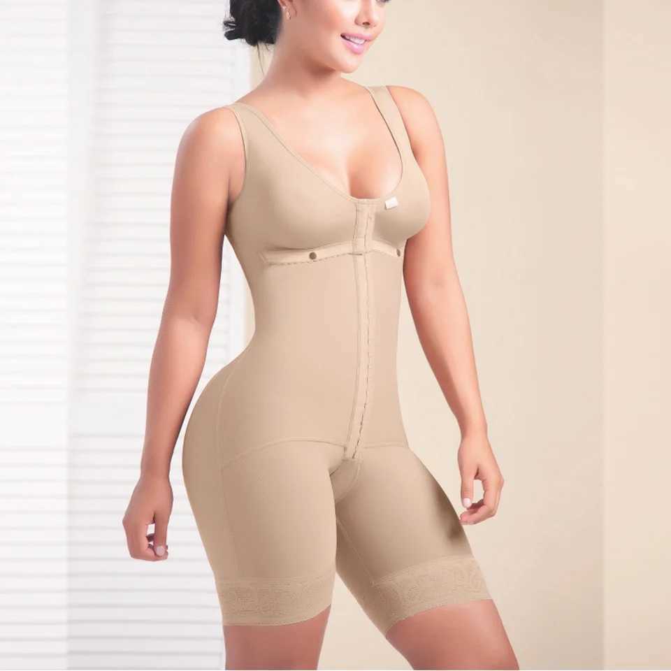 BBL Stage 2 Colombianas Mujer Full Body Support High Compression Shrink Waist Post Surgery Shapewear Ass Stuff Butt Lifter XJ250614