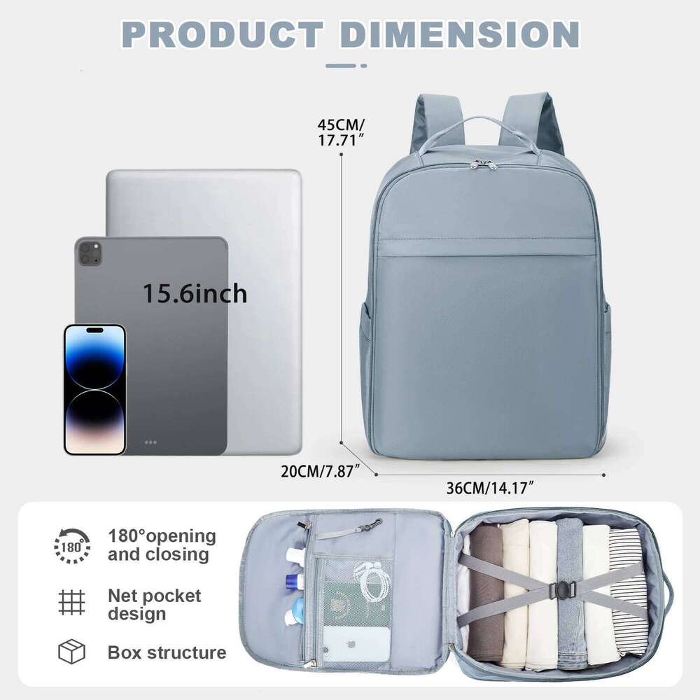 Hand Lage Backpack For Easyjet 45X36x20 Lightweight Aeroplane Carry-Ons Backpack, Large Capacity Laptop Travel Bag