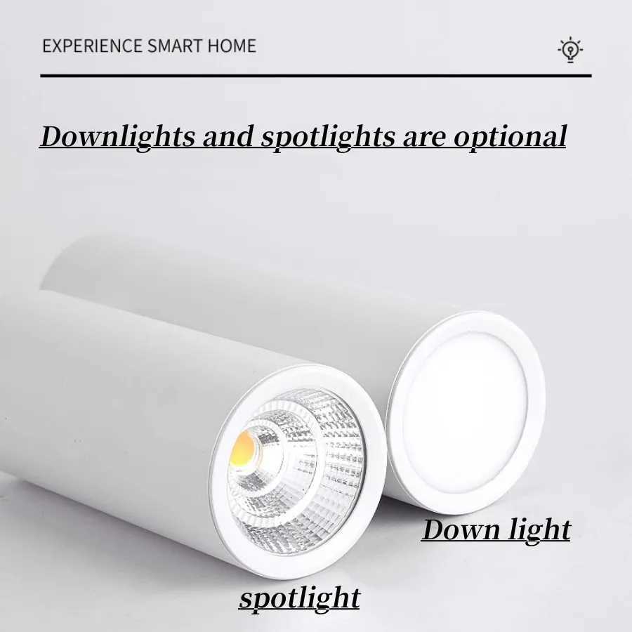 Long Barrel LED Down light Spotlight Ceiling light Dimmable COB 12W Surface Mounted Spotlights living Room Bedroom Shop 85-265VXJ2500613