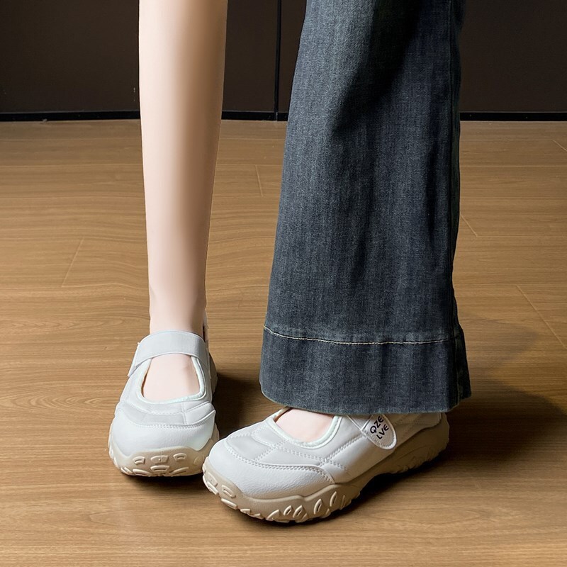 Ddmysports White Sneakers For Women Summer New Korean Style Ins Female Students Casual Sports Versatile Board Shoes Street Photography Xqk Outdoor Sho