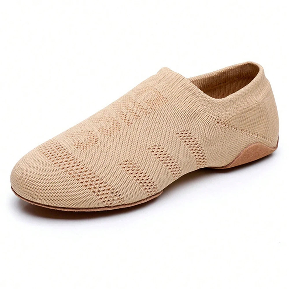 Women Ballet Dance Shoes Flat Bottom Indoor Slippers Soft Sole Training Yoga Shoes Girls Dancing Sneakers 250613