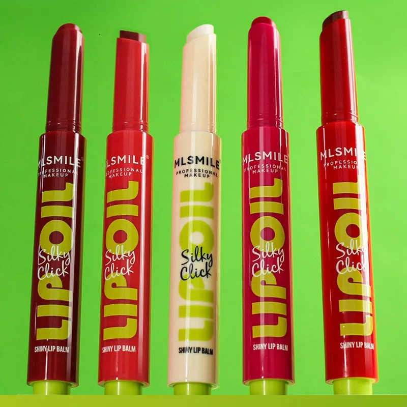 Mirror Glass Solid Lip Glaze Water Light Creamy Lip Gloss 12Hr Tint Avocado Lip Oil Balm Press Lipstick Cosmetic 250614
