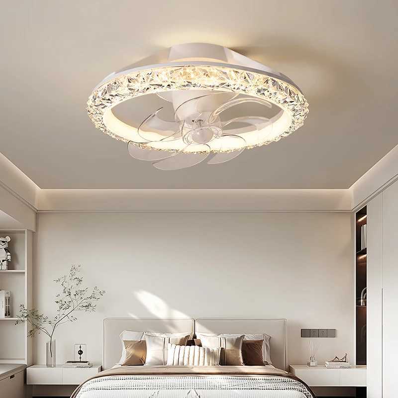 Minimalist Ceiling Fan Light Bedroom Light Modern Simple Quiet Restaurant Full Spectrum Eye Protection Lamp Ceiling LightXJ2500613