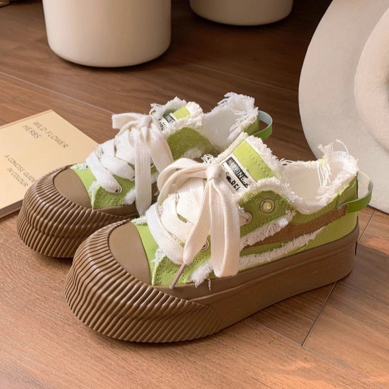 Ddmysports Campus Niche Design Canvas New Spring White Ins Trend Versatile Sneakers Women Casual Shoes Outdoor Shoes