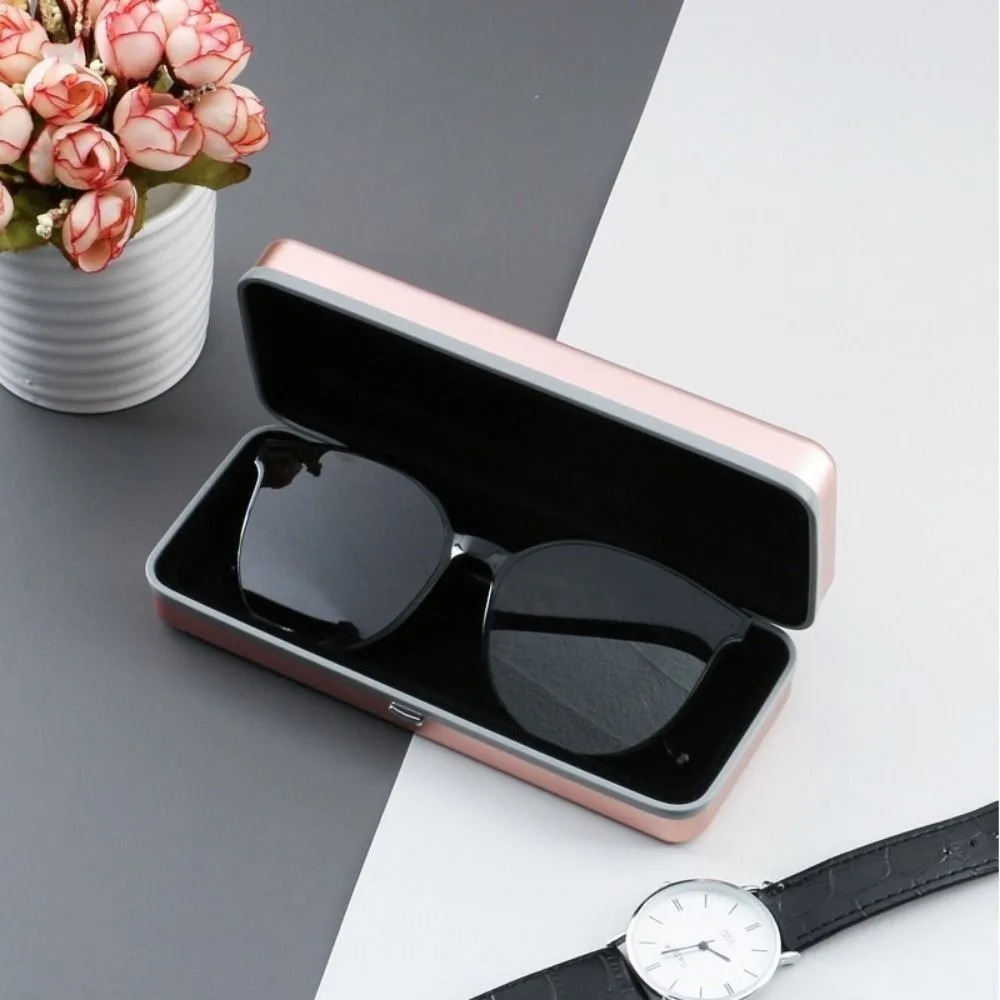 Cubojue Aluminum Glasses Case Hard Ultralight Eyeglasses Box Spectacles Reading Eyewear Storage 250610