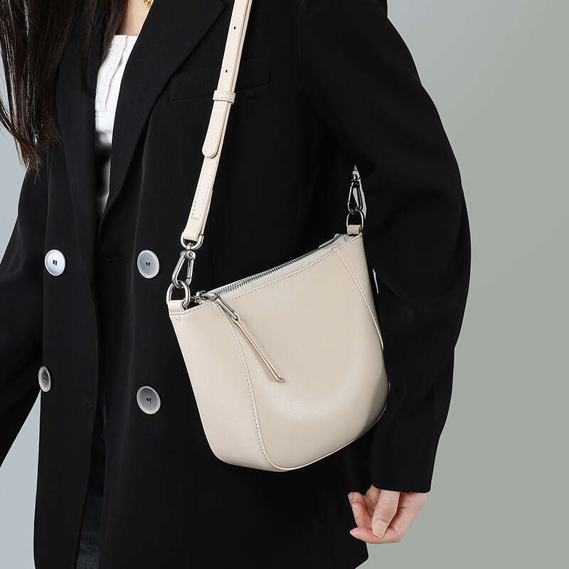 Genuine Leather For Women Summer New High End Niche Small Cowhide Women S Shoulder Crossbody Bag