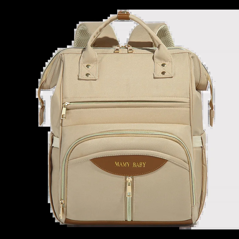 Fashion Mommy Backpack Large Capacity Diaper Bag Multifunctional Travel Baby Bag Maternity Backpack for Women Waterproof 250614