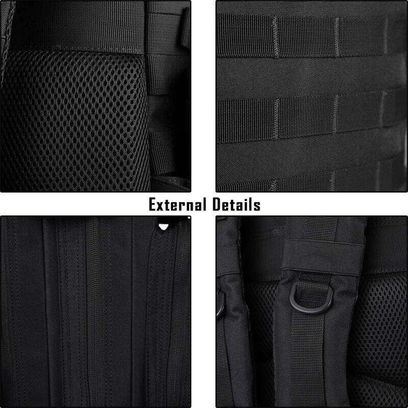 25L 35L 45L Tactical Backpack For Men Outdoor Sports Travel Gym Hiking Bug Out Bag Military Camping Hunting Survival Rucksack