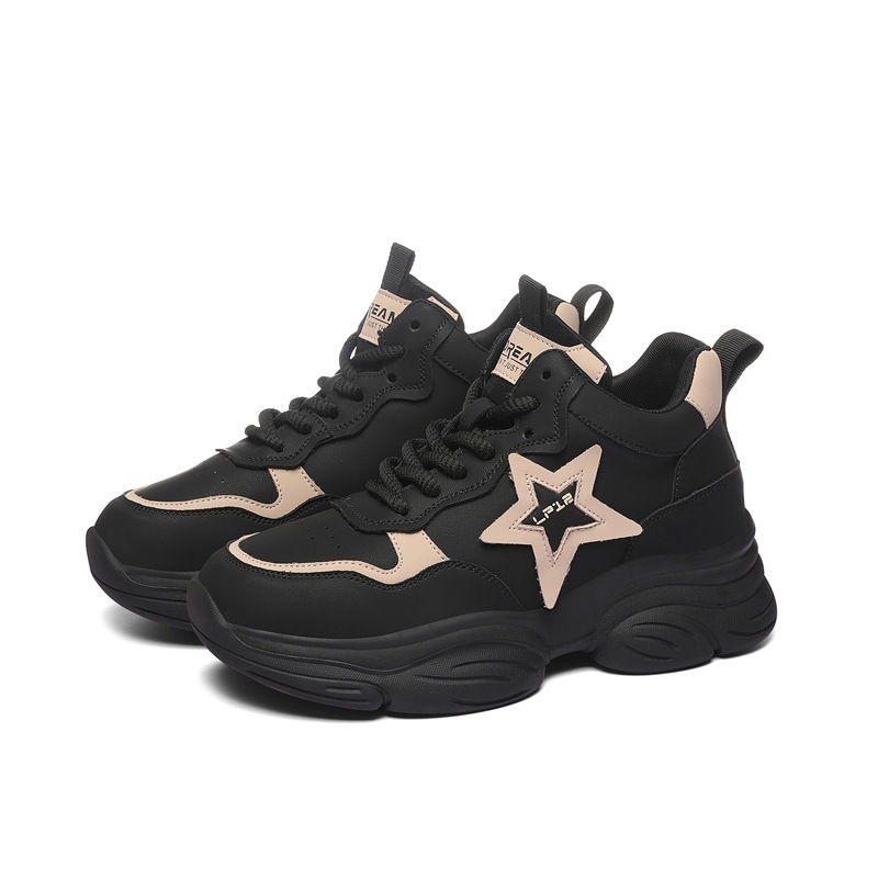 Ddmysports Campus Style Dad Women S Thick Soled Lightweight Non Slip Casual Shoes Versatile Sneakers Outdoor Shoes