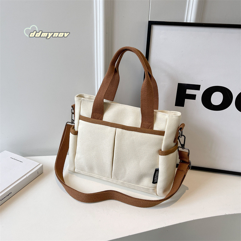 New Crossbody Women, Artistic Shoulder Canvas Bag, Student Commuter Casual Portable Tote Bag for Women ddmynov