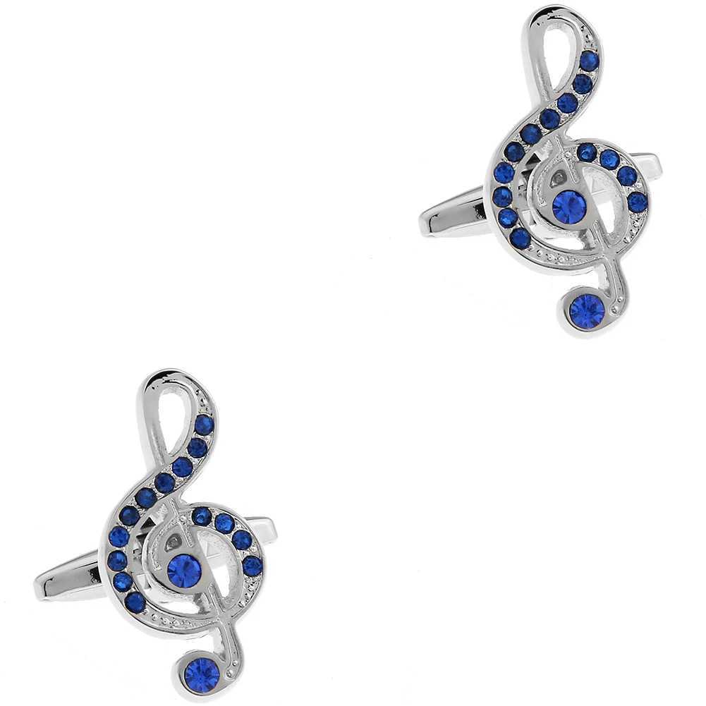 4 Styles TZG Fashion Music Cufflinks Men Cuff Links Note 1 Pair Shipping XJ250614
