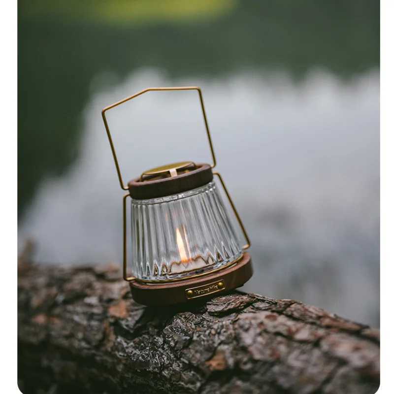 Naturehike Candle Lamp Outdoor Camping Portable Tent Lighting Atmosphere Decoration Lantern Retro Lighting W250613