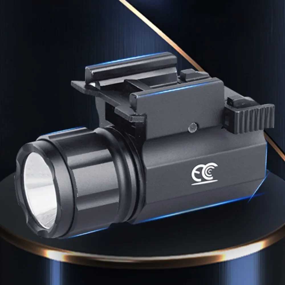 Mini R5 LED Weapon Light Quick Release Rail Mount 20mm Pistol Tactical Strobe Gun Light for Hunting ShootingXJ250613