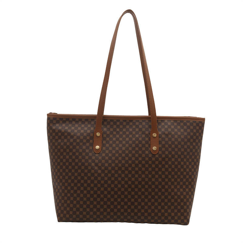 DHwanglijia 2025 designer bag New Large Capacity Casual Tote Fashion High-end for Work Commute Shoulder Bag