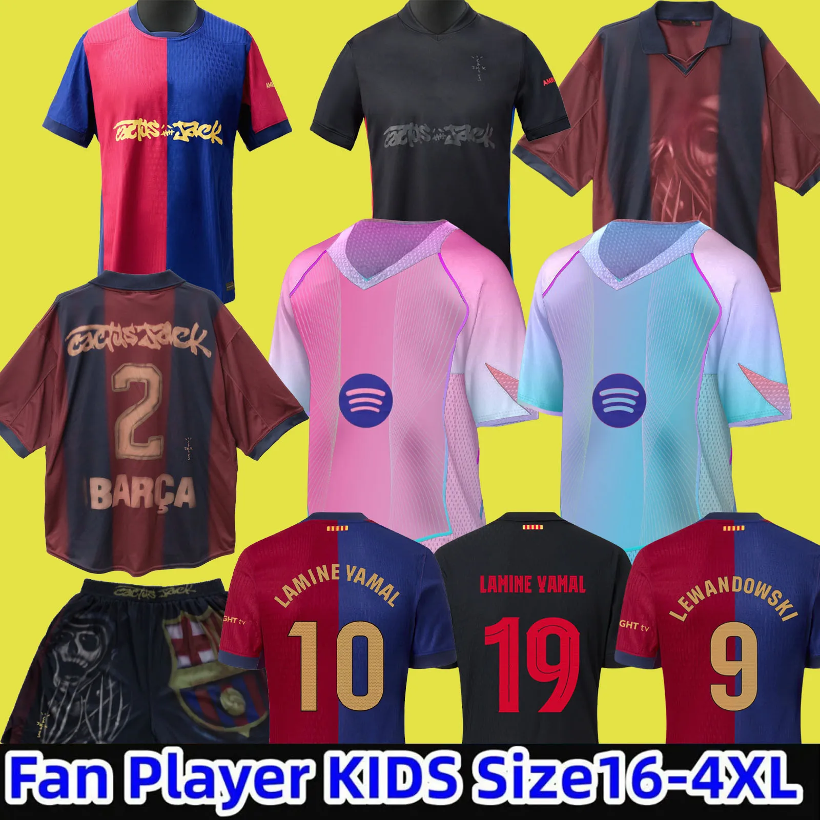 24 25 26 LAMINE YAMAL Lewandowski soccer jerseyS Coldplay Taylor Swift GAVI Raphinha FERRAN SENYERA 2025 football shirt Kounde men kids Travis adult fans