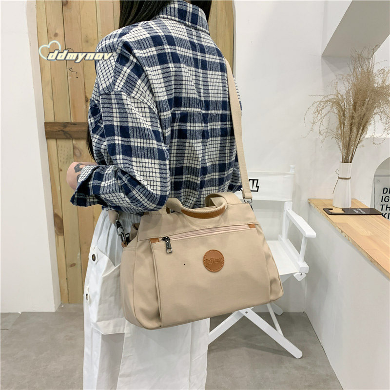Fashion Casual Ladies Handbag Shoulder Crossbody Women's Commuter Large Capacity Multi-Compartment Bag 078-2 ddmynov