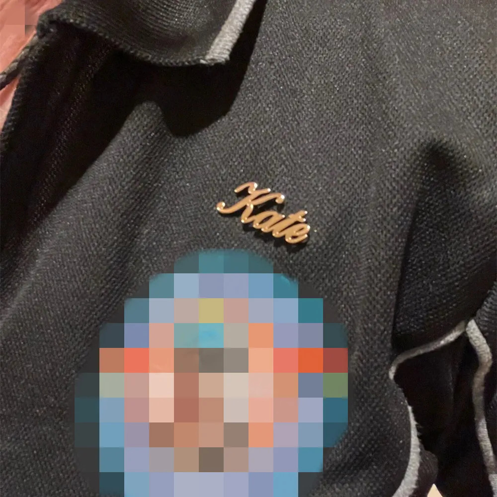 Custom Name Brooch for Women Men Personalized Stainless Steel Customized Pins Nameplate Brooch Women Wedding Jewelry Gift 250610