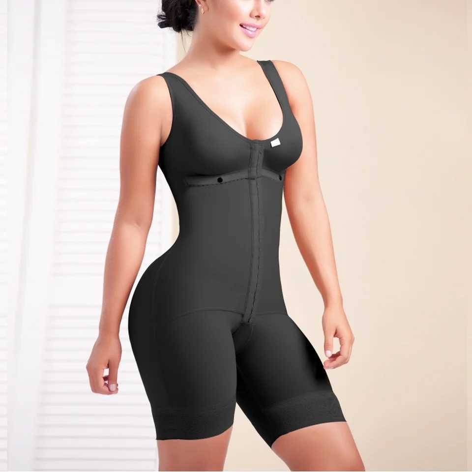 BBL Stage 2 Colombianas Mujer Full Body Support High Compression Shrink Waist Post Surgery Shapewear Ass Stuff Butt Lifter XJ250614
