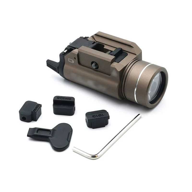 Actical high brightness flashlight TLR tactical light 1000 lumens LED electronic hanging flashlight Zotac same style.XJ250613