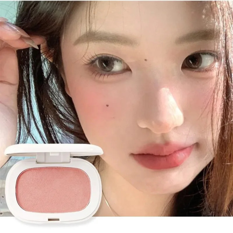 Face Blusher Matte Natural Cheek Tint Brighten Face Contouring Waterproof Cosmetics Blush Powder Soft Female Makeup 1pcs Blusher 250614