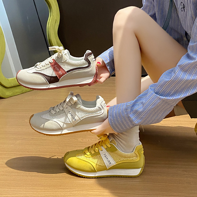 Ddmysports White Sneakers For Women Spring New Korean Style Female Students Casual Sports Versatile Agan Shoes Street Fashion FSCL Outdoor Shoes
