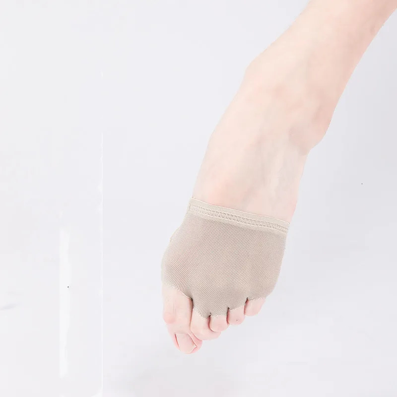 Five Holes Professional Belly Toe Pad Modern Half Lyrical Dance Shoes Sandals Paws Foot Thongs 250613