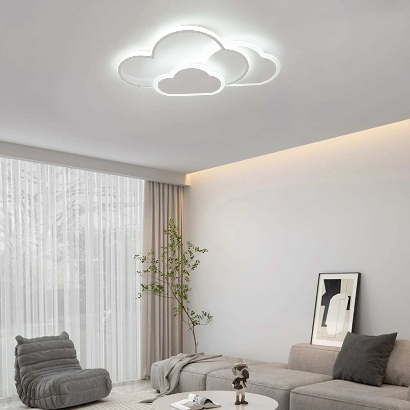 Cloud LED Ceiling Lamp 22 Modern Minimalist Lighting 52cm for Living Room Childrens Room Bedroom XJ2500613