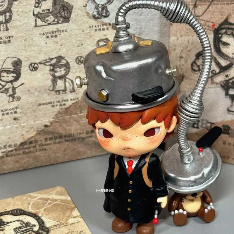 New Genuine Hirono Echo Series Action Figures Desktop Ornament Collectible Toy Confirm Sle Model Dolls Children Birthday GiftsXJ250614