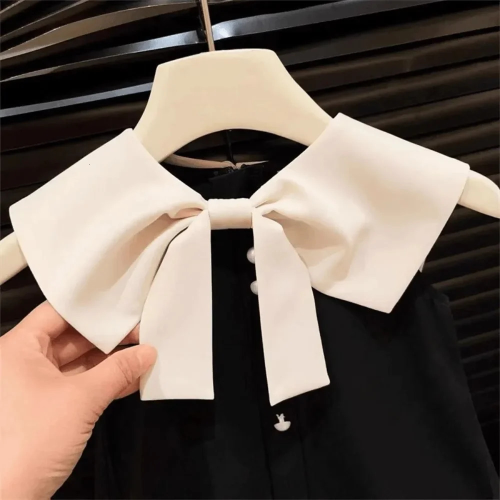 Korean Version Black Sleeveless Kids Clothes Summer Bow Decoration Girls Dress Birthday Party Princess Dresses 2-7 Years Old 250614