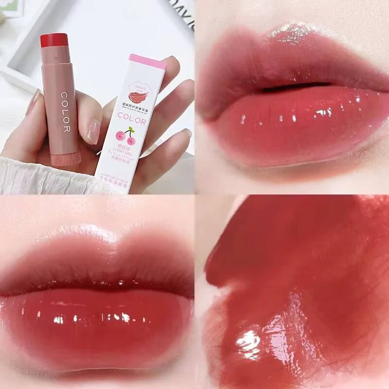 Moisturize Balm Hydrate Cute Girl Plump Water Light Lip Glaze Makeup Korean Lipstick Cosmetic 3 Colors Beauty happy