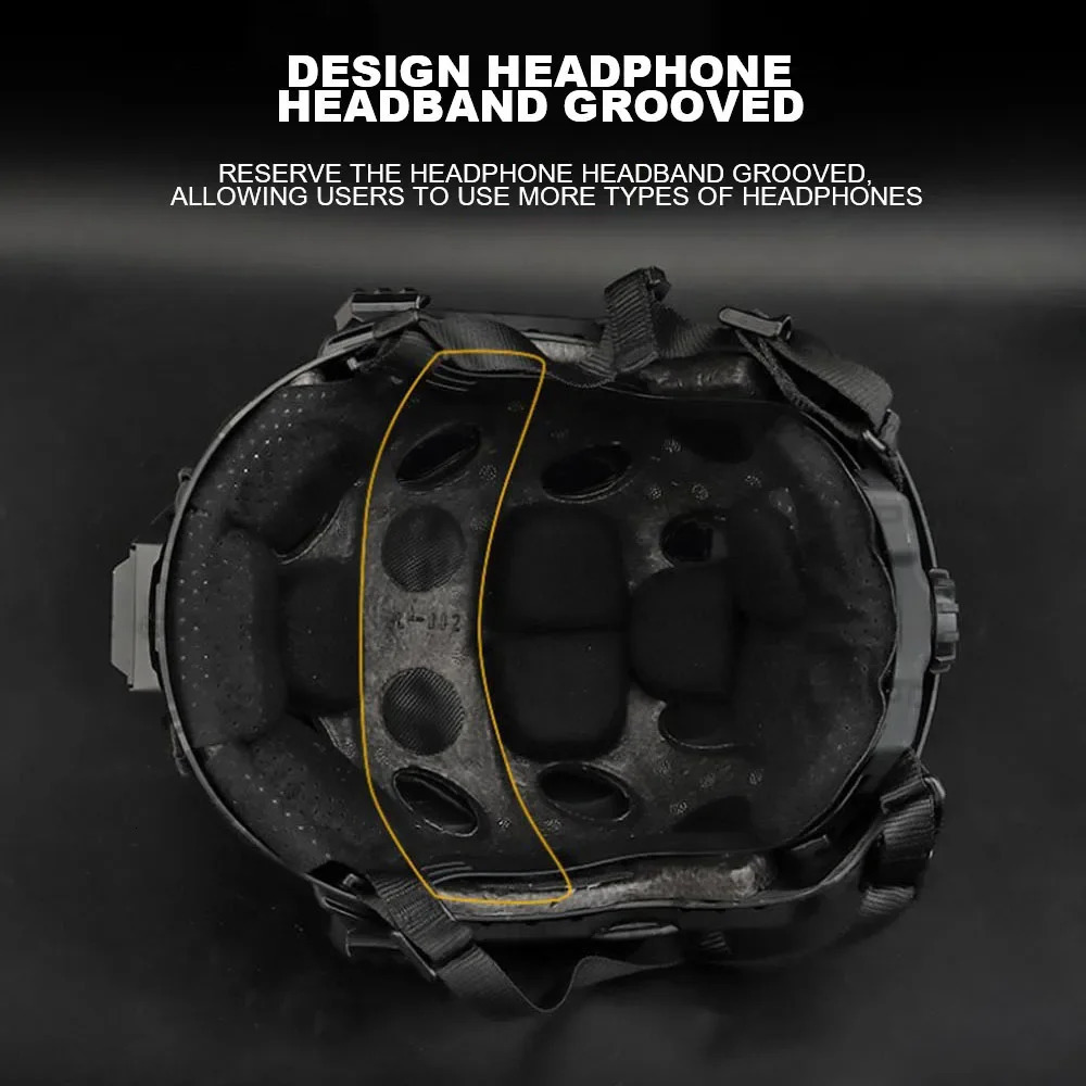 Tactical Fast Airsoft Helmet Lightweight SF Super High Cut Hunting Shooting Wargame Protective Outdoor Sport Cycling Gear 250611