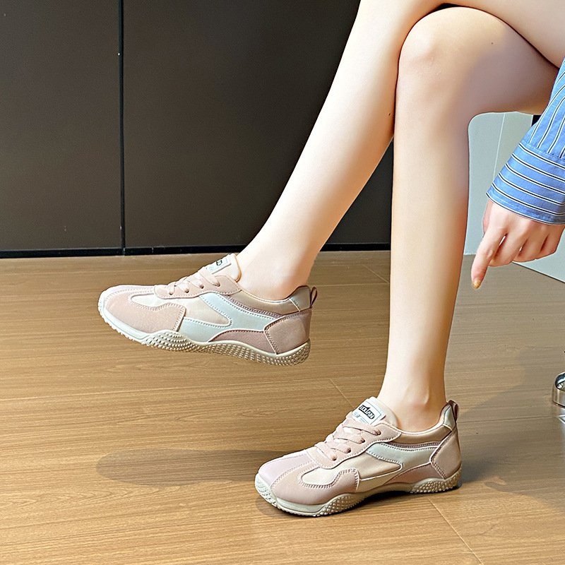 Ddmysports White Sneakers For Women Spring New Korean Style Ins Female Students Casual Sports Versatile Agan Shoes Street Shooting K Outdoor Shoes