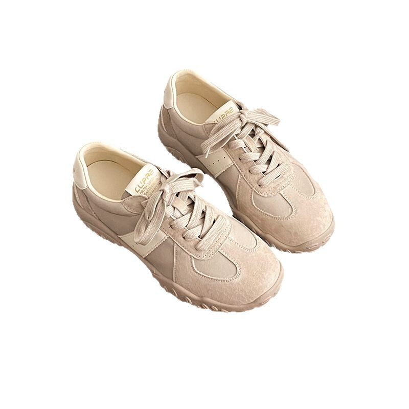 Ddmysports Spring Thick Soled German Training For Women New Lace Up Comfortable Casual Non Slip Sports Shoes Breathable Lightweight Agan Outdoor Shoes