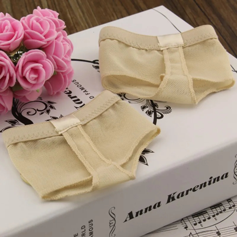 Two Holes Professional Belly Toe Pad Modern Half Lyrical Dance Shoes Sandals Paws Foot Thongs 250613