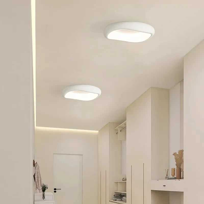 Modern Creative Bedroom LED Ceiling Lights Cream Style Indoor Living Room Study Room Lamp Lustre Home Decorate Lighting Fixture XJ2500613