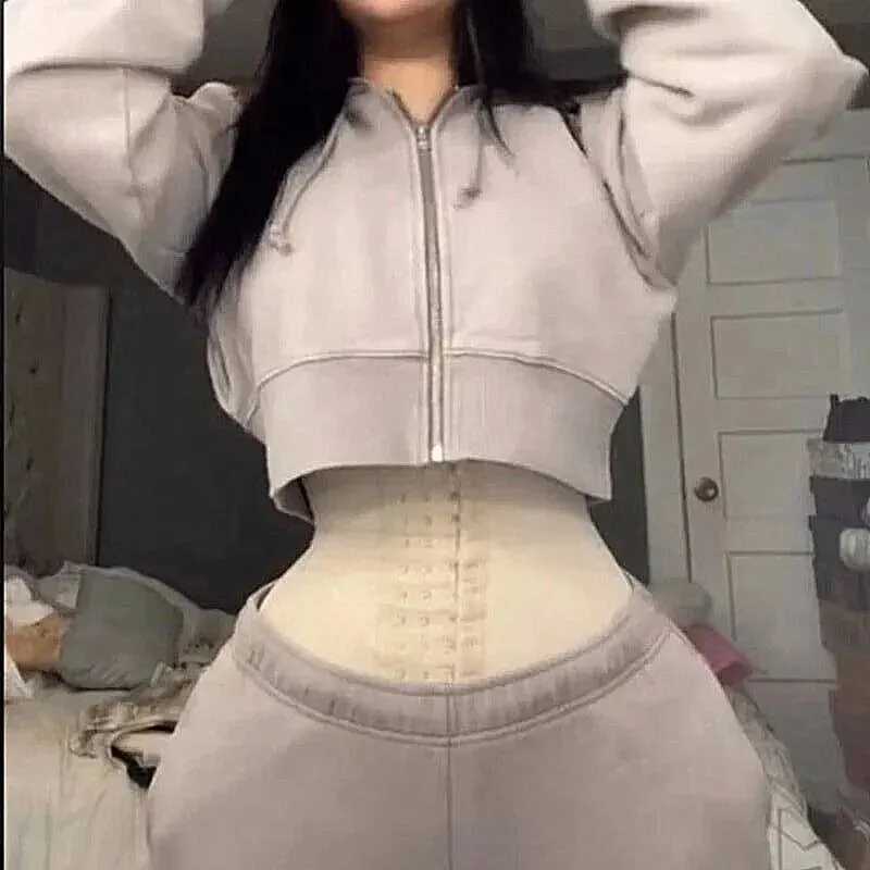 Latex Waist Women Binders And Shapers Corset Modeling Strap Body Shaper Colombian Girdles Slimming Belt 25 Steel Bones XJ250614