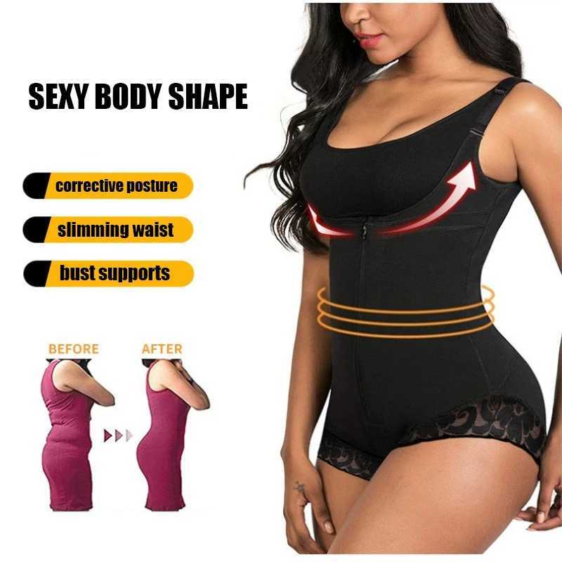 AfruliA Full Body Shaper Fajas Colombianas Girdle BBL Butt Lifter Bodysuits Tummy Control Panties Waist Shapewear Corset XJ250614