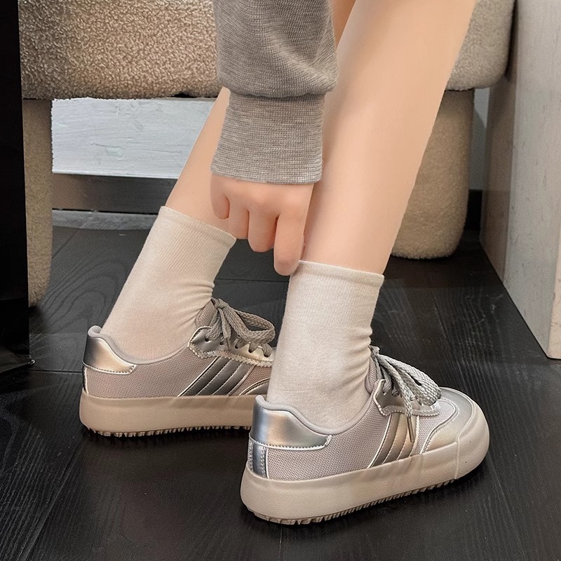 Ddmysports Flat Lightweight Mesh Breathable Agan For Summer Casual Versatile Soft Sole Leather Training Shoes Sports Women Outdoor Shoes