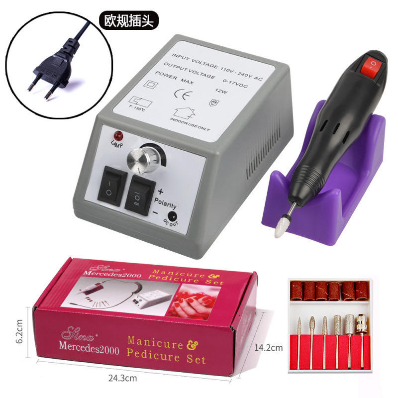 LINMANDA Professional Manicure Drill Machine Set Nail Files Drill Bits Gel Polish Remover Tools Low Noise Cutters Nail File Kit